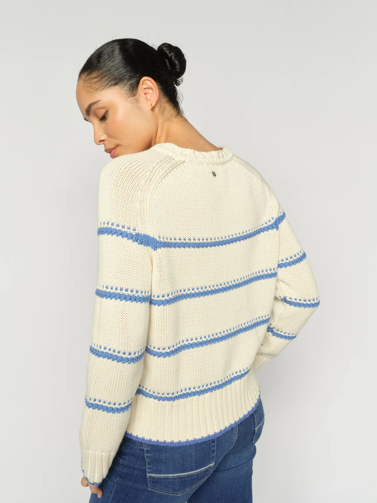 MMRola Bine Stripe Crewneck Knit