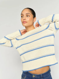 MMRola Bine Stripe Crewneck Knit