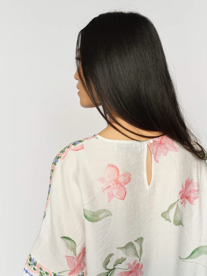 MMPalma Big Orchid Blouse