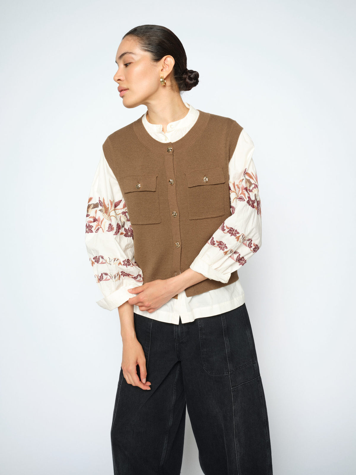 Notto Embroid Shirt