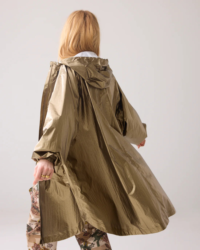 Metalic Rain Coat