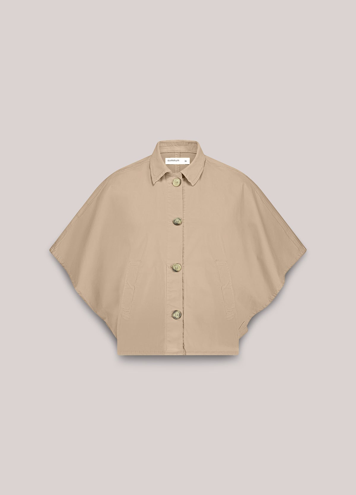 Cape in Crispy Cotton