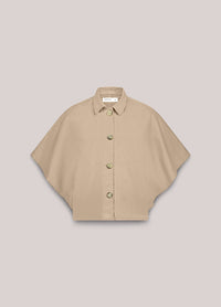 Cape in Crispy Cotton