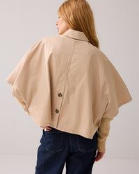 Cape in Crispy Cotton