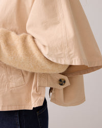 Cape in Crispy Cotton