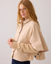 Cape in Crispy Cotton