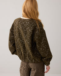 Jacquard Bomber Jacket