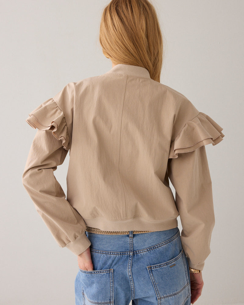 Lined Bomber Jacket