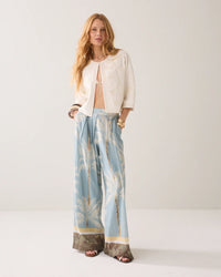 Cotton Jacket with Embroidery