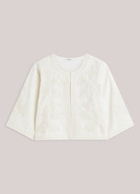 Cotton Jacket with Embroidery