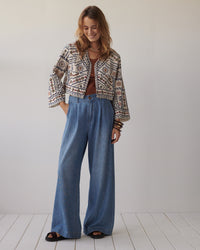 Jacket Geo Embro