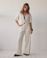 Short-sleeved Blazer