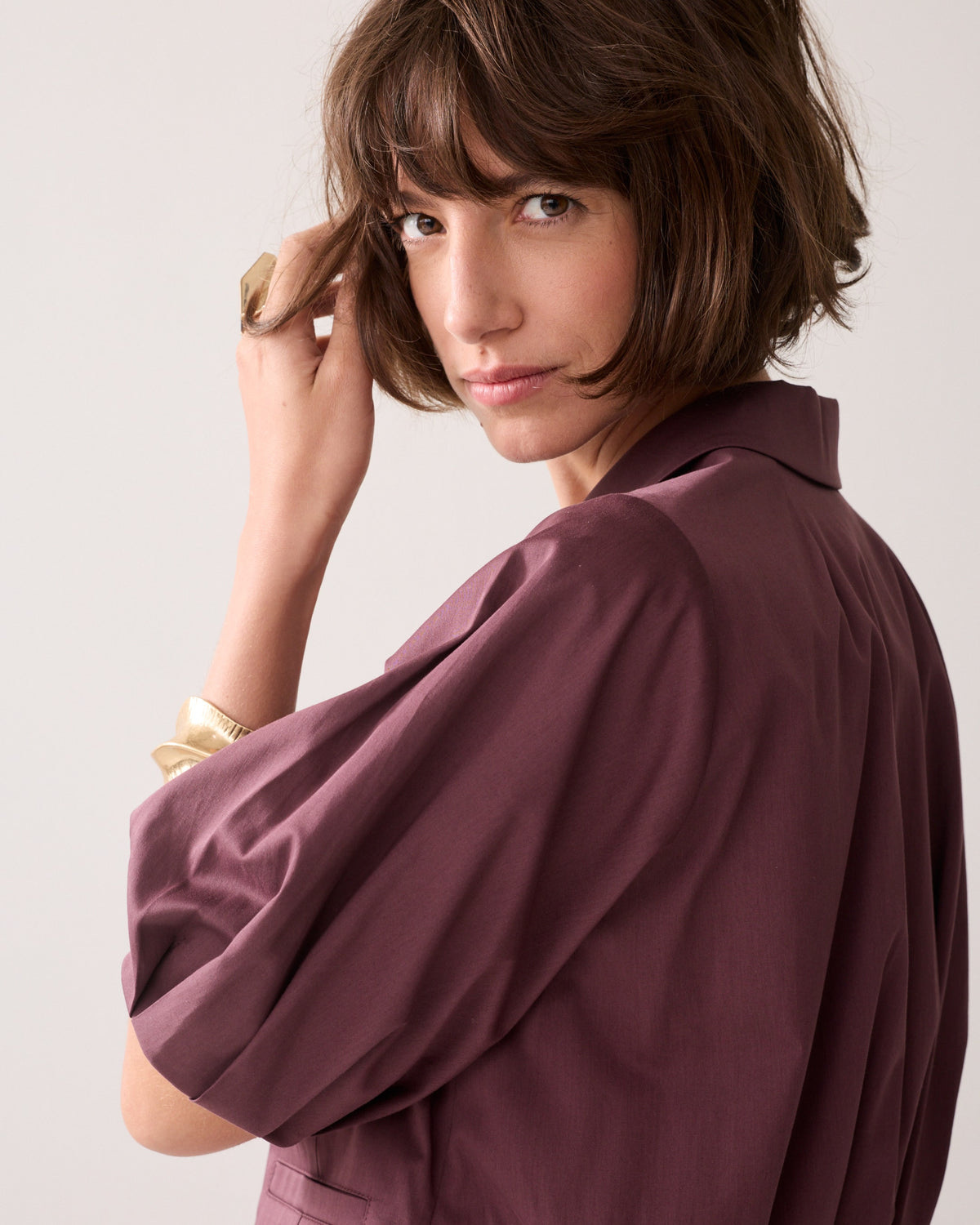 Short-sleeved Blazer
