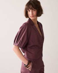 Short-sleeved Blazer