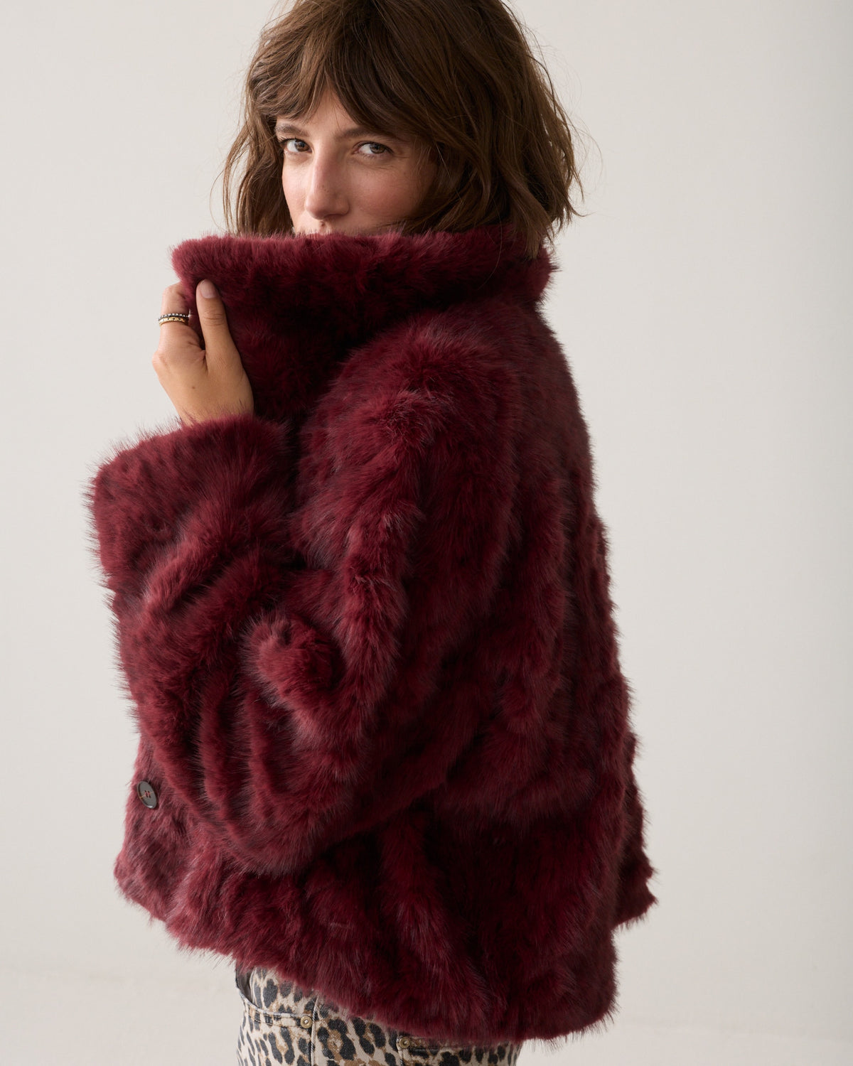 Summum Jacket Soft faux fur