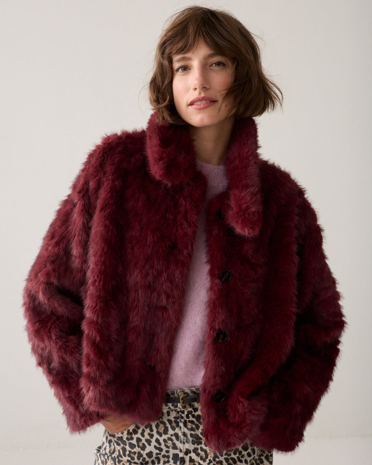 Summum Jacket Soft faux fur
