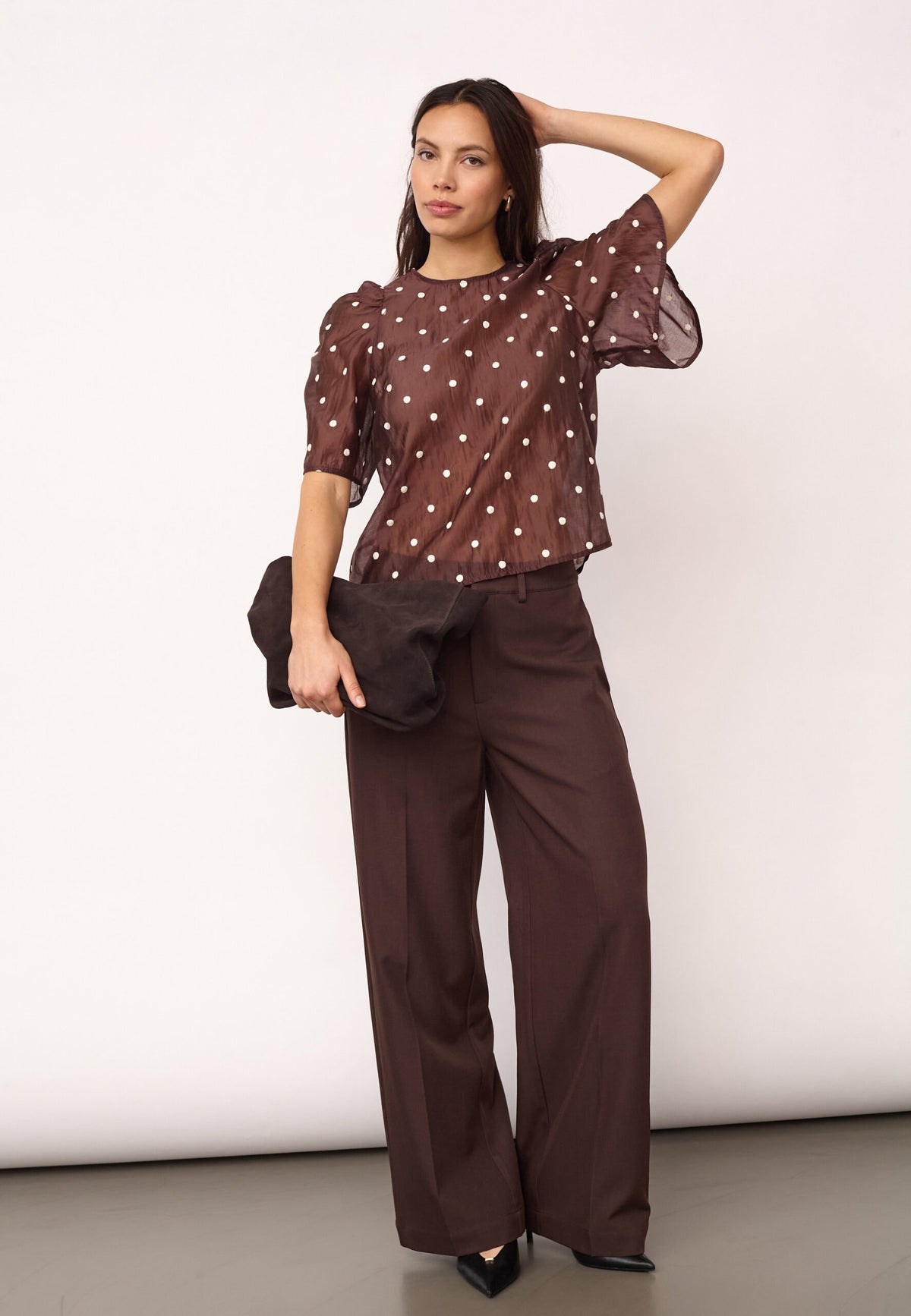 DitaCC Dot SS Blouse