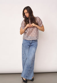 DitaCC Dot SS Blouse