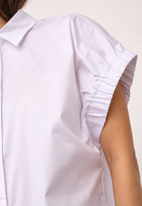 Co'Couture PoppyCC Elastic Cuff SS Shirt