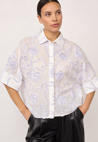 Co'Couture ElricCC Flower SS Shirt