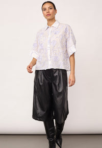 Co'Couture ElricCC Flower SS Shirt