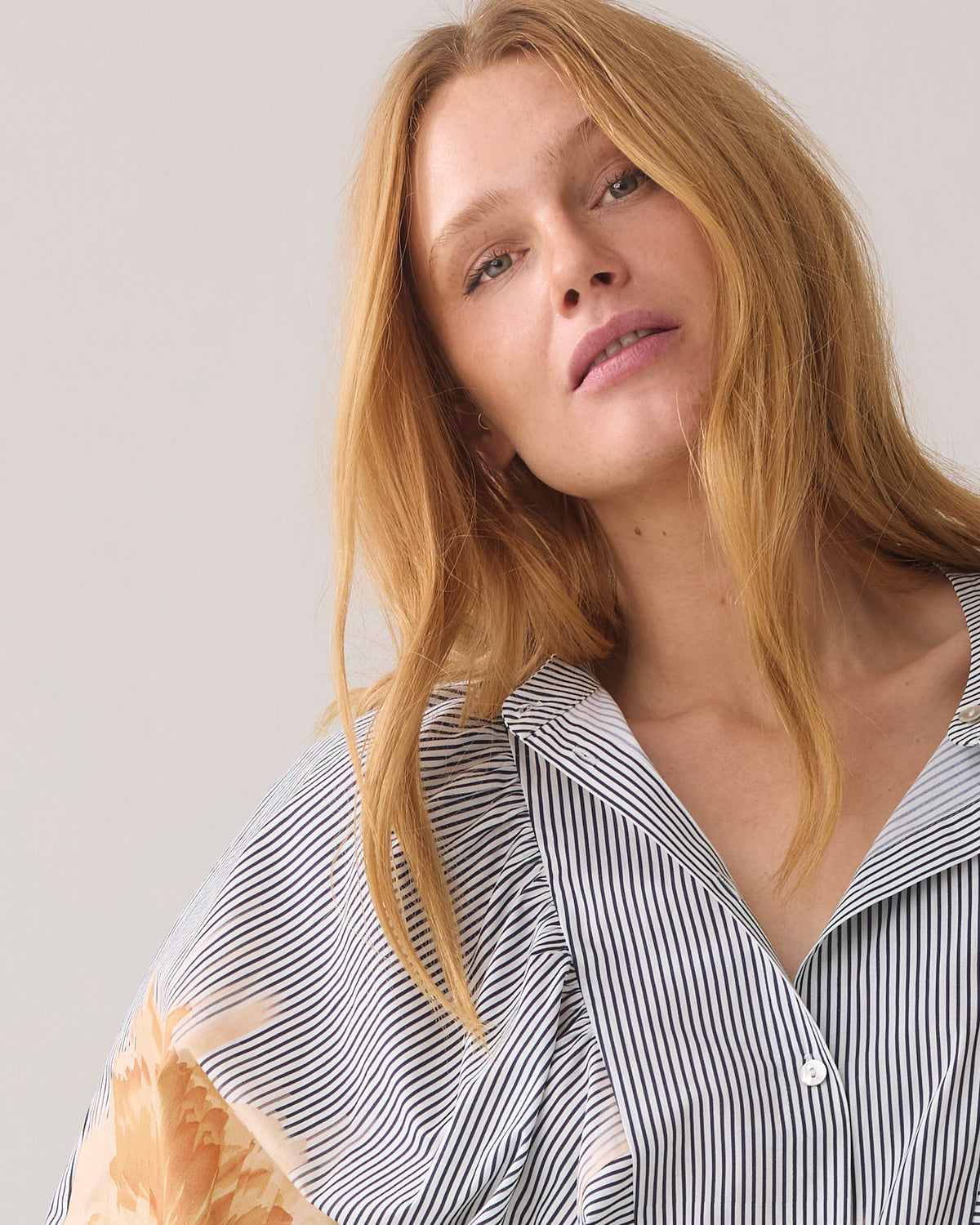 Blouse with Unique Print