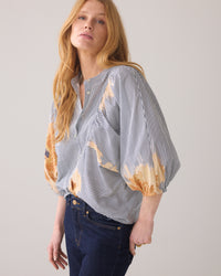 Blouse with Unique Print