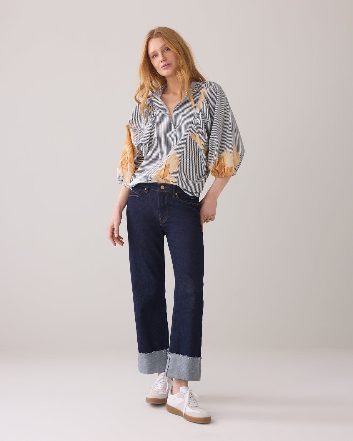 Blouse with Unique Print