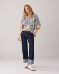 Blouse with Unique Print