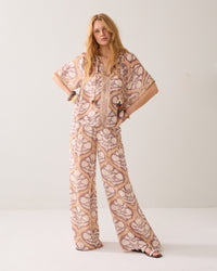 Art Deco Viscose Top