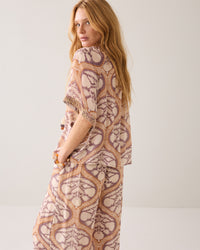 Art Deco Viscose Top