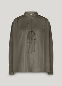 Shiny Top with Bow Fastening