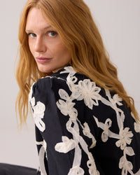 Flower Tape Blouse