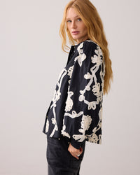 Flower Tape Blouse