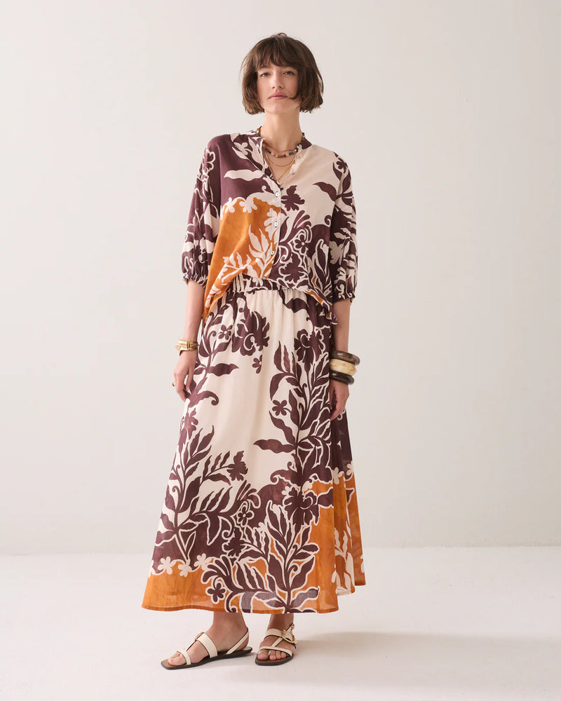 Cotton blouse with Unique Print