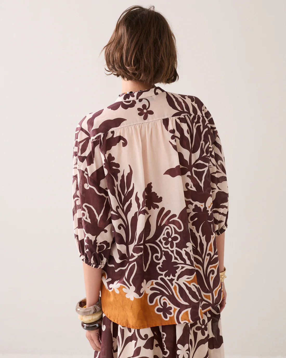 Cotton blouse with Unique Print