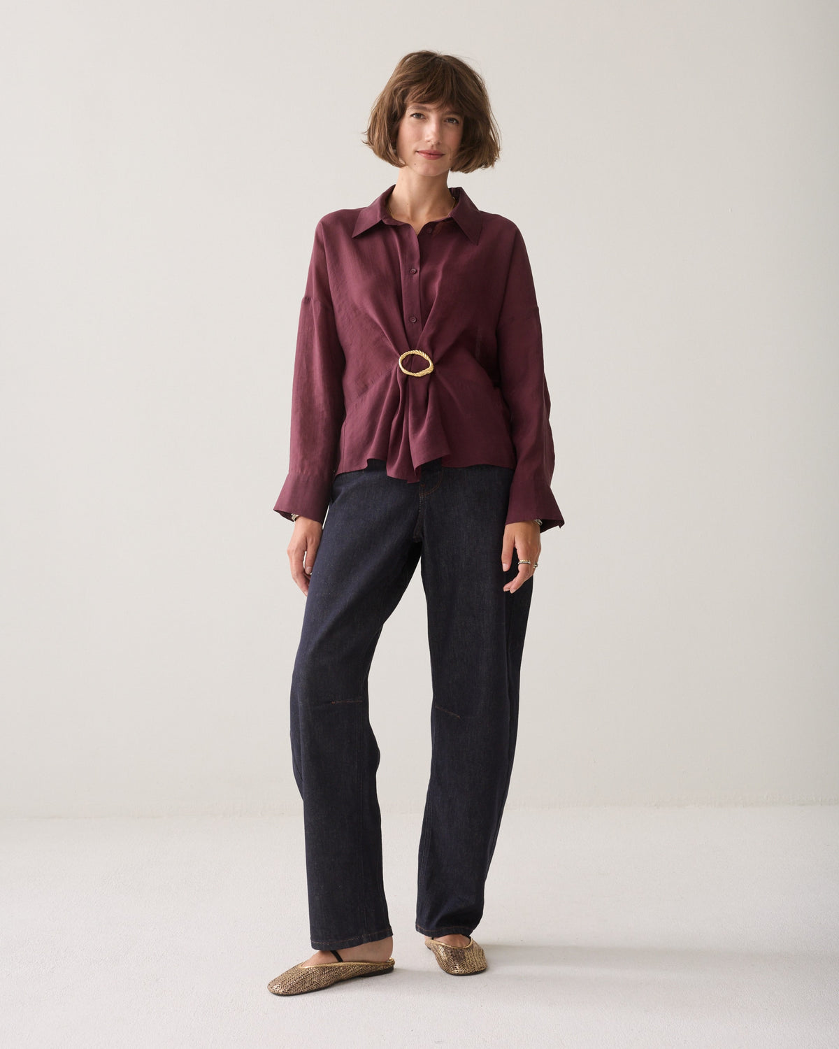 Summum Blouse Lyocell blend