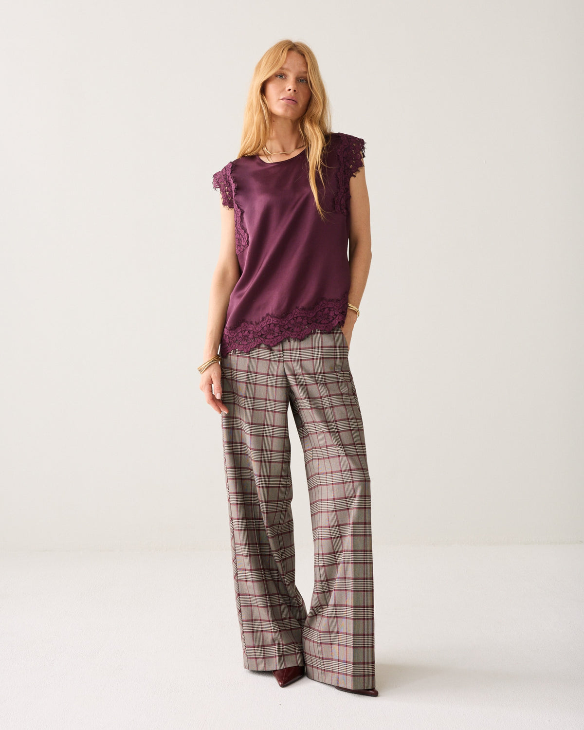 Summum Top sleeveless Silky