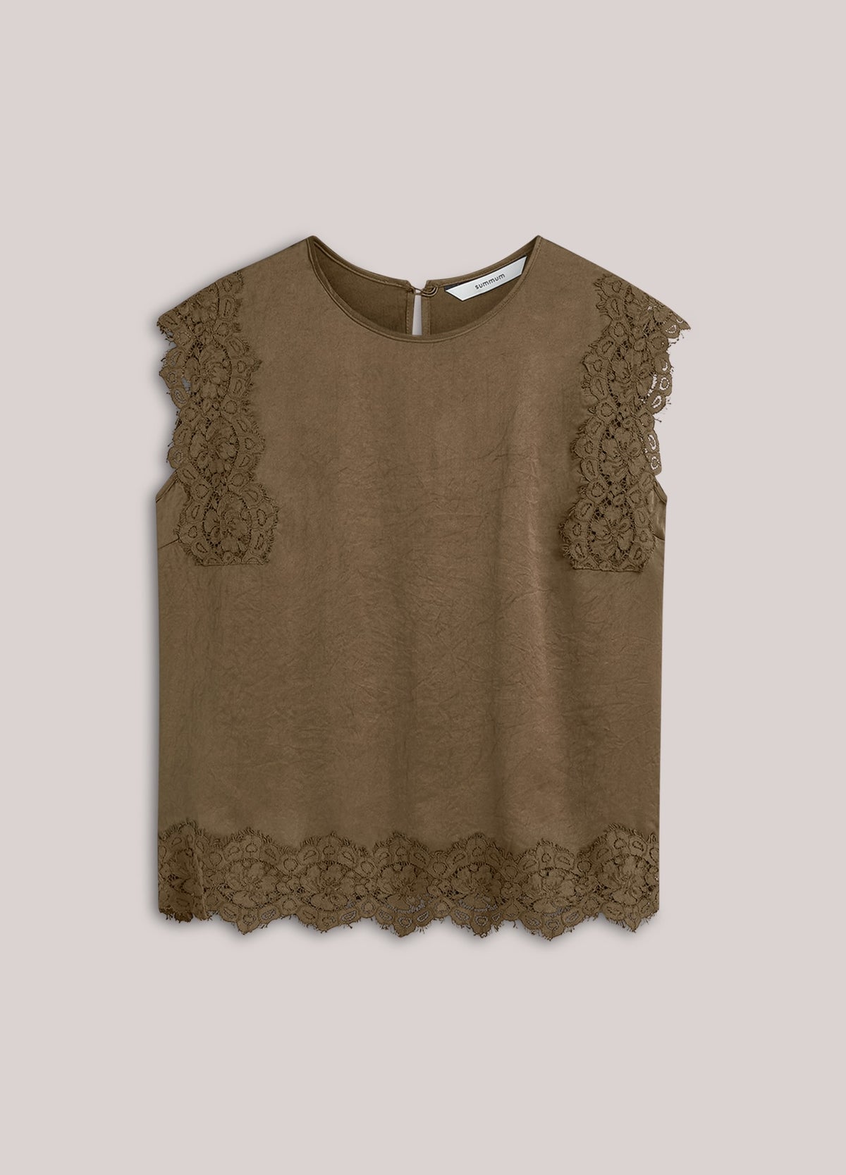 Top sleeveless Silky Casual