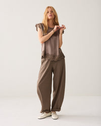 Top sleeveless Silky Casual