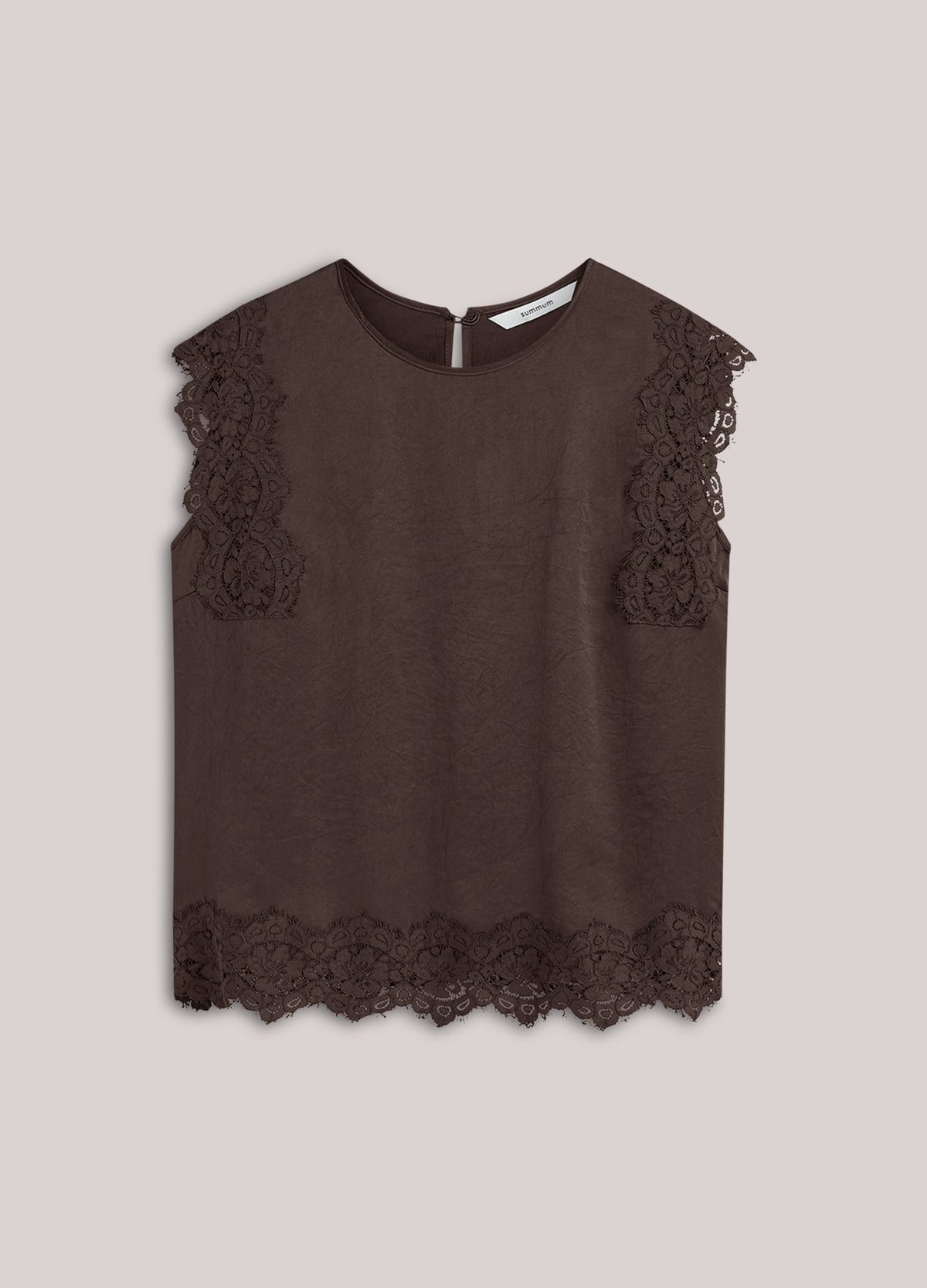 Top sleeveless Silky Casual