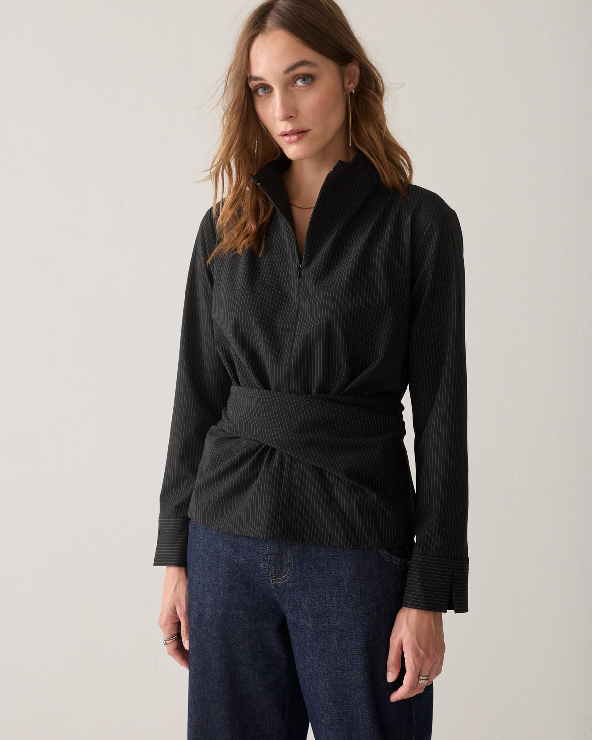 Pinstripe Top