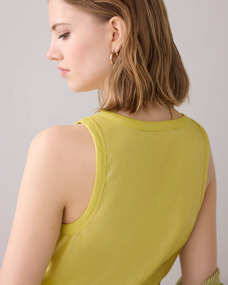 Ribbed tank top