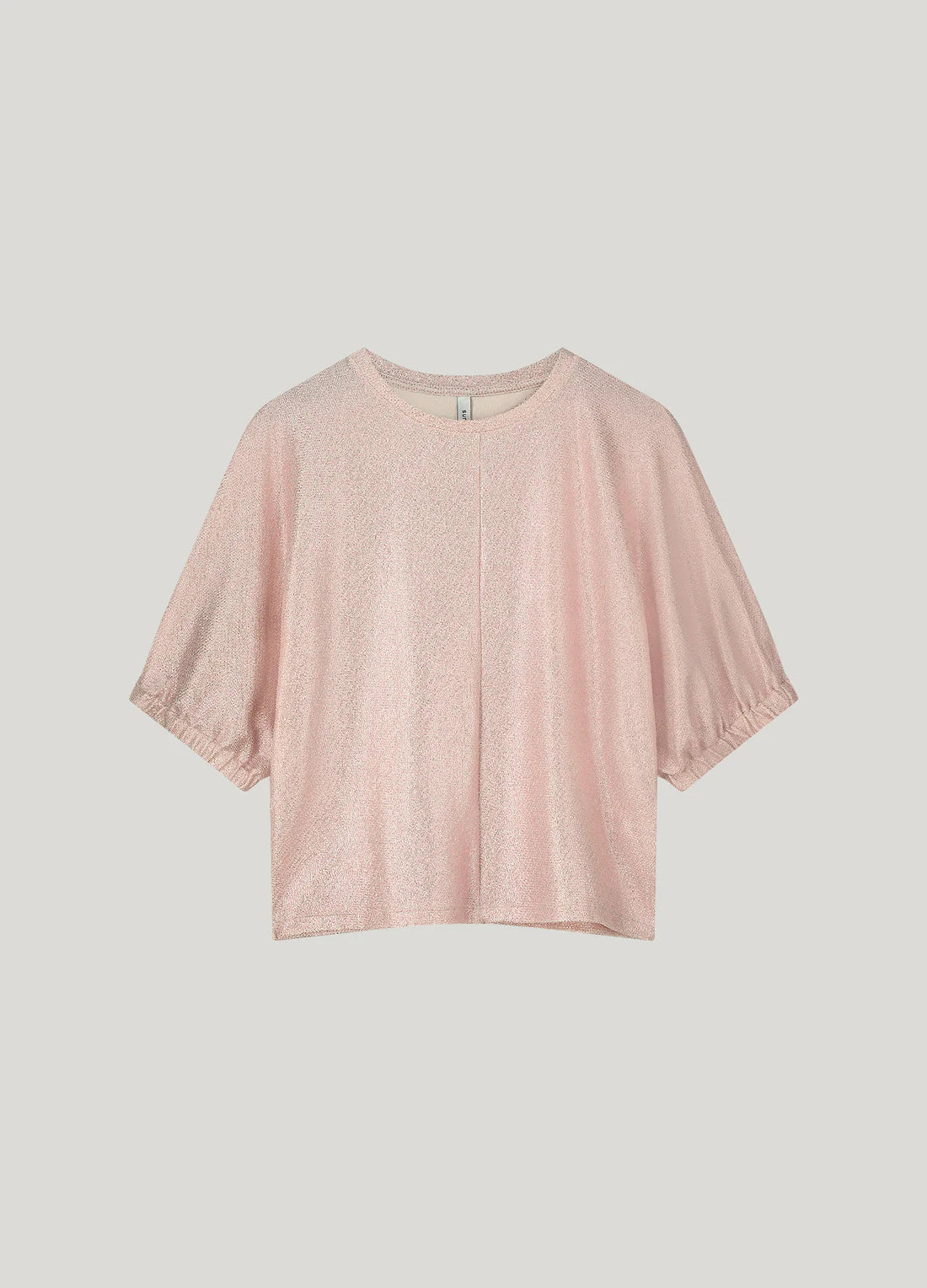 Top in Metallic Jersey