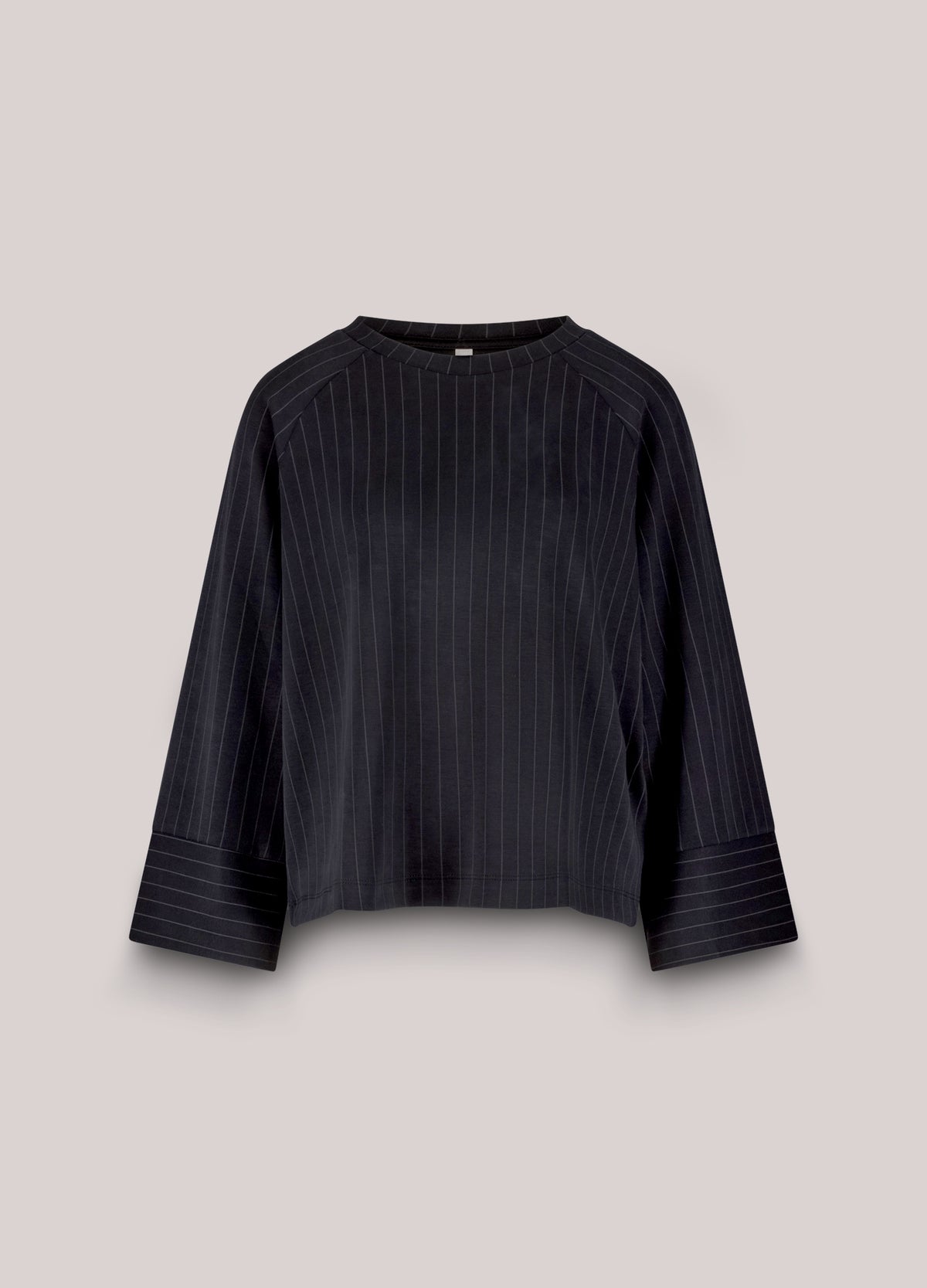 Soft Scuba Pinstripe Top