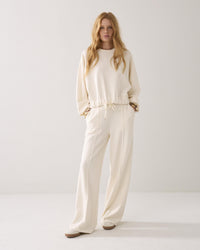 Sweatshirt in Soft Scuba Fabric