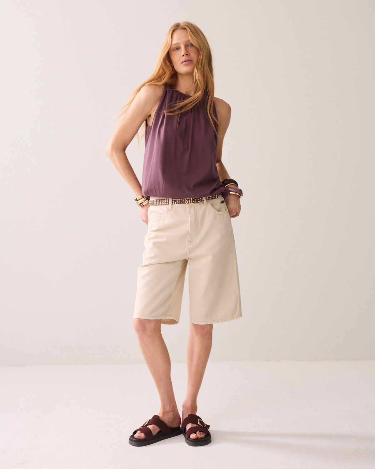 Fluid Sleeveless Top