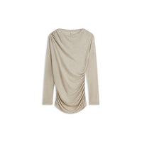 Summum Gathered Viscose Top
