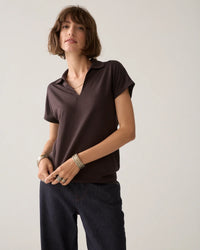 Cap Sleeve Top Refined lyocell