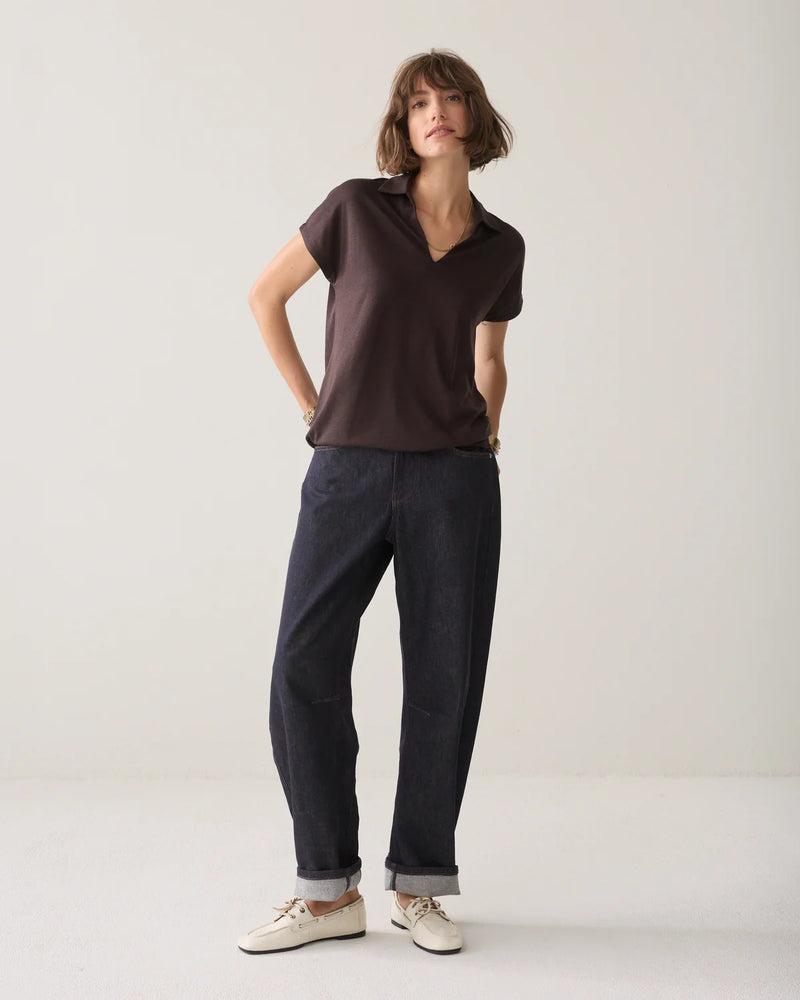 Cap Sleeve Top Refined lyocell
